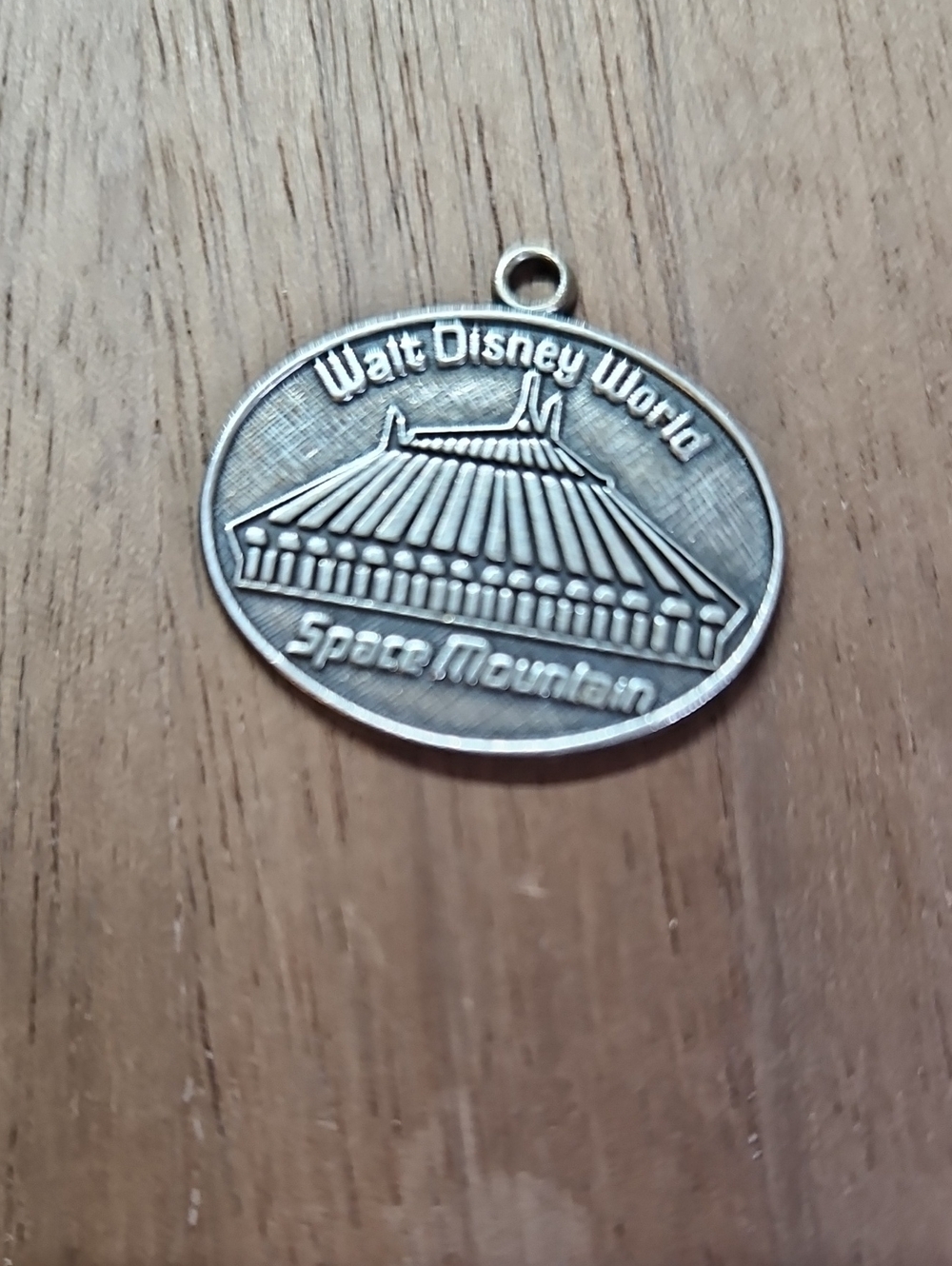 Vintage Disney World Space Mountain 925 Silver Pendant Charm
